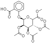 CAS 登录号:221287-90-7, 2-羧基苯基甲基 (5Xi)-2,3,4-三-O-乙酰基-beta-L-来苏-吡喃己糖醛酸酯