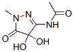 CAS#: 221325-72-0, N-(4,5-Dihydro-4,4-Dihydroxy-1-Methyl-5-Oxo-1H-Pyrazol-3-Yl)-Acetamide