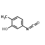 CAS 登录号：221344-14-5， 5-异氰酸-2-甲基苯酚