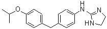 CAS 登录号：221529-58-4， N-[4-(4-异丙氧基苄基)苯基]-4,5-二氢-1H-咪唑-2-胺