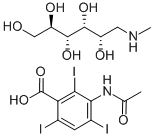 CAS 登录号:22154-43-4, 3-乙酰氨基-2,4,6-三碘-苯甲酸酯