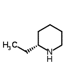 CAS 登录号：22160-08-3， (2R)-2-乙基哌啶