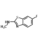 CAS#: 221654-65-5, 6-Fluoro-N-Methyl-1,3-Benzothiazol-2-Amine