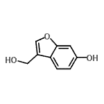 CAS 登录号：221905-18-6， 3-(羟基甲基)-1-苯并呋喃-6-醇
