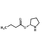 CAS 登录号：221911-57-5， (2R)-2-吡咯烷基丁酸酯