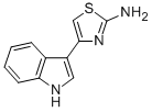 CAS 登录号：22258-56-6， 4-(1H-吲哚-3-基)-1,3-噻唑-2-胺