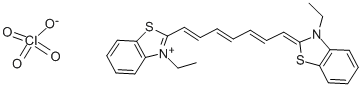 CAS#: 22268-66-2, (2Z)-3-Ethyl-2-[(2E,4E,6E)-7-(3-Ethylbenzothiazol-2-Yl)Hepta-2,4,6-Trienylidene]Benzothiazole Perchlorate