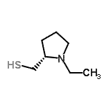CAS 登录号：222856-54-4， [(2S)-1-乙基-2-吡咯烷基]甲硫醇