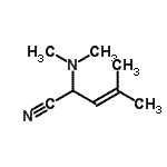 CAS 登录号：223121-62-8， 2-(二甲基氨基)-4-甲基-3-戊烯腈