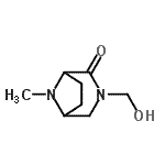 CAS 登录号：22315-24-8， 3-(羟基甲基)-8-甲基-3,8-二氮杂双环[3.2.1]辛烷-2-酮