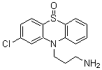 CAS 登录号:2232-49-7, 3-(2-氯-5-氧代吩噻嗪-10-基)丙-1-胺