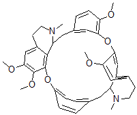 CAS 登录号:2233-44-5, (+)-O,O-二甲基筒箭毒碱