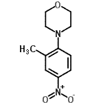 CAS 登录号：223404-63-5， 4-(2-甲基-4-硝基苯基)吗啉