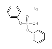 CAS 登录号：22350-95-4， 磷酸二苯酯银(1+)盐