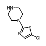 CAS 登录号：223514-52-1， 1-(5-氯-1,3-噻唑-2-基)哌嗪