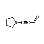CAS 登录号：223761-48-6， 3-(1-吡咯烷基)-2-丙炔醛
