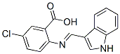 CAS#: 22394-36-1, 5-Chloro-2-(1H-Indol-3-Ylmethyleneamino)Benzoic Acid
