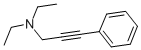 CAS 登录号：22396-72-1， N,N-二乙基-3-苯基-2-丙炔-1-胺