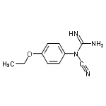 CAS 登录号：224049-64-3， 1-氰基-1-(4-乙氧基苯基)胍