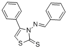 CAS#: 22454-80-4, 3-Benzylideneamino-4-Phenylthiazoline-2-Thione