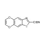 CAS 登录号：225242-15-9， [1,4]二恶英并[2,3-f][1,3]苯并噻唑-2-甲腈