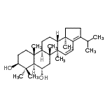 CAS 登录号：22554-64-9， (3beta,6alpha)-藿a-15,17(21)-二烯-3,6-二醇