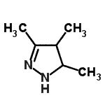 CAS 登录号：22591-95-3， 3,4,5-三甲基-4,5-二氢-1H-吡唑