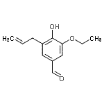 CAS 登录号：225939-34-4， 3-烯丙基-5-乙氧基-4-羟基苯甲醛