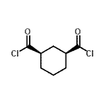 CAS 登录号：22605-65-8， (1R,3S)-1,3-环己烷二羰基二氯化物