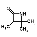 CAS#: 22607-01-8, 3,4,4-Trimethyl-2-Azetidinone