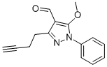 CAS#: 226070-80-0, 3-But-3-Ynyl-5-Methoxy-1-Phenylpyrazole-4-Carbaldehyde