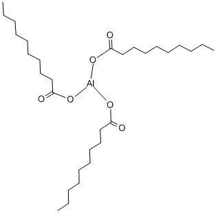 CAS 登录号：22620-93-5， 癸酸铝