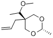 CAS#: 22644-64-0, 5beta-Allyl-5alpha-(1-Methoxyethyl)-2beta-Methyl-1,3-Dioxane