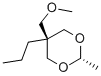 CAS#: 22645-38-1, 5alpha-(Methoxymethyl)-2beta-Methyl-5beta-Propyl-1,3-Dioxane