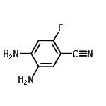 CAS 登录号：226701-59-3， 4,5-二氨基-2-氟苯甲腈