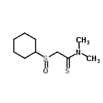 CAS 登录号：226709-25-7， 2-(环己基亚磺酰)-N,N-二甲基硫代乙酰胺