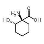CAS 登录号：226905-31-3， (1S,2S)-1-氨基-2-羟基环己烷羧酸