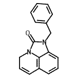 CAS 登录号：227025-33-4， 1-苄基-4H-咪唑并[4,5,1-Ij]喹啉-2(1H)-酮