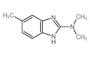 CAS 登录号：22704-51-4， N,N-二甲基-5-甲基-1H-苯并咪唑-2-胺