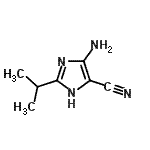 CAS 登录号：227078-18-4， 4-氨基-2-异丙基-1H-咪唑-5-甲腈