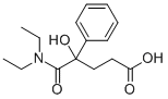 CAS 登录号:22742-69-4, N,N-二乙基-4-羟基-4-苯基-戊酰胺酸