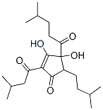 CAS 登录号:22748-57-8, 3,4-二羟基-5-(3-甲基丁基)-2-(3-甲基-1-氧代丁基)-4-(4-甲基-1-氧代戊基)环戊-2-烯-1-酮