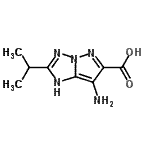 CAS 登录号：227610-68-6， 7-氨基-2-异丙基-1H-吡唑并[1,5-b][1,2,4]三唑-6-羧酸