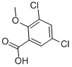 CAS#: 22775-37-7, 3,5-Dichloro-2-Methoxy-Benzoic Acid