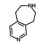 CAS 登录号：228271-47-4， 6,7,8,9-四氢-5H-吡啶并[3,4-d]氮杂卓