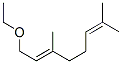 CAS 登录号：22882-91-3， (E)-1-乙氧基-3,7-二甲基辛-2,6-二烯