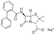 CAS#: 2289-50-1, 3,3-Dimethyl-7-Oxo-6-[(2-Phenylbenzoyl)Amino]-4-Thia-1-Azabicyclo[3.2.0]Heptane-2-Carboxylic Acid Sodium