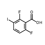CAS 登录号：229178-74-9， 2,6-二氟-3-碘苯甲酸