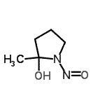 CAS 登录号：229183-53-3， 2-甲基-1-亚硝基-2-吡咯烷醇