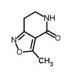 CAS 登录号：229308-47-8， 3-甲基-6,7-二氢[1,2]恶唑并[4,3-c]吡啶-4(5H)-酮